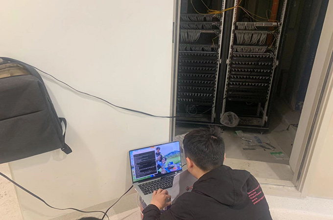 成都京东方医院设备调试项目